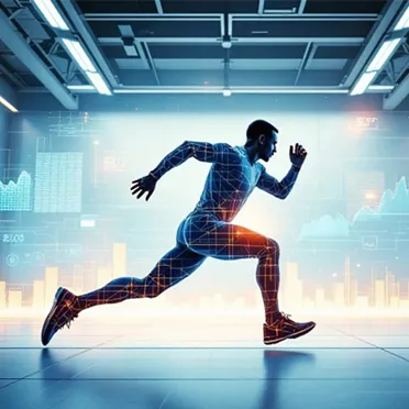 Athlete training with AI-powered coaching technology