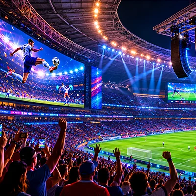 Immersive Audio-Visual Systems Transforming Live Sports Experiences