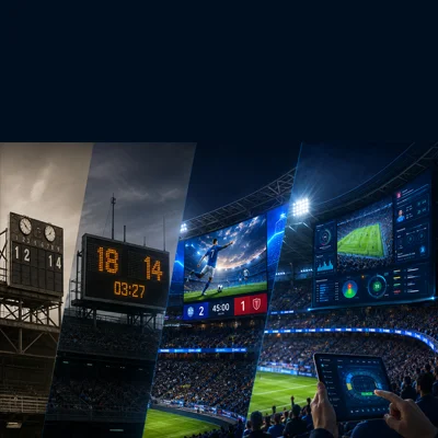 From LED Walls to Smart Scoreboards: The Evolution of Stadium Displays