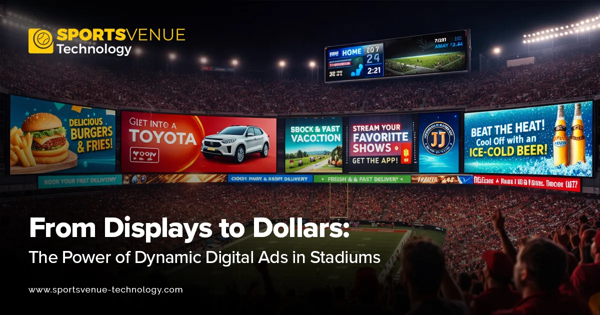Dynamic Digital Displays in Sports Venues