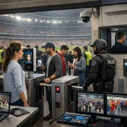 Next-Gen Stadium Security: AI Surveillance and Contactless Access Systems