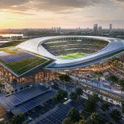 Designing the Future Stadium: Sustainability, Fan Flow and Multi-Use Spaces