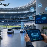 Smart Maintenance in Sports Venues: Robotics, IoT and Hygiene Standards