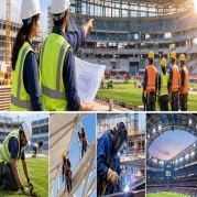 Building Skilled Workforces for Modern Sports Infrastructure Projects