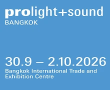 Prolight + Sound Bangkok 2026