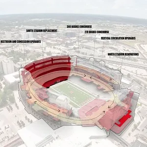 Memorial Stadium Plans for the Renovation