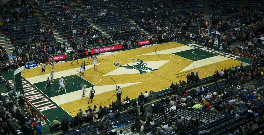 NBA Basketball Floor