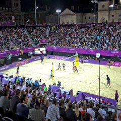 Arena Group Horse Guards Parade Beach Volleyball