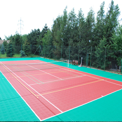 Tennis Court in Czech Republic
