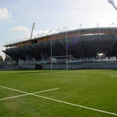 The DOMO Excellence rugby training pitch at Stade Toulousain was tested according to IRB standards.