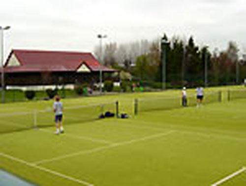 Training courts at TC Wimbledon, UK