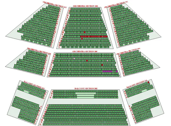 Seating chart