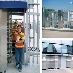 Full-height turnstiles