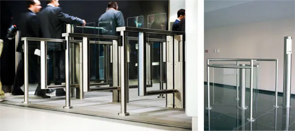 Sensor barriers & Half-height turnstiles