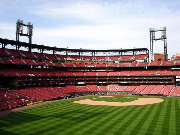 The new Busch Stadium in St. Louis, Missouri.
