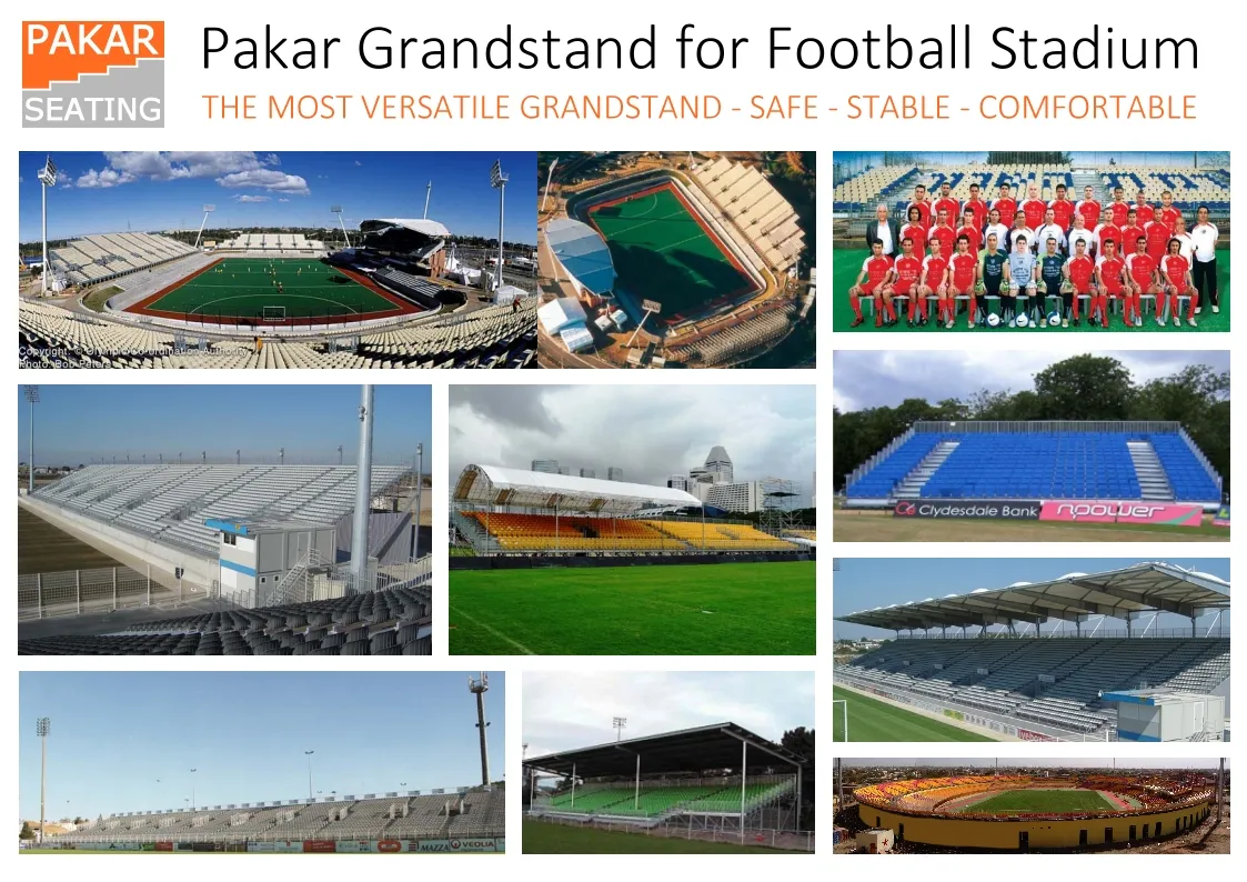 Grandstand for Football Stadium