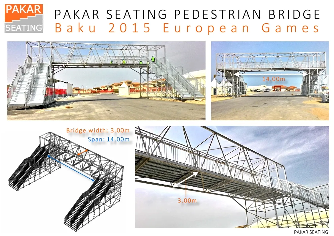 Pedestrian Bridge - European Games Baku 2015