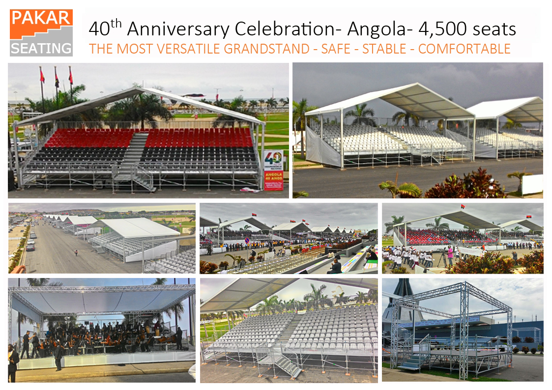 40th Anniversary Celebration - Angola - 4,500 seats