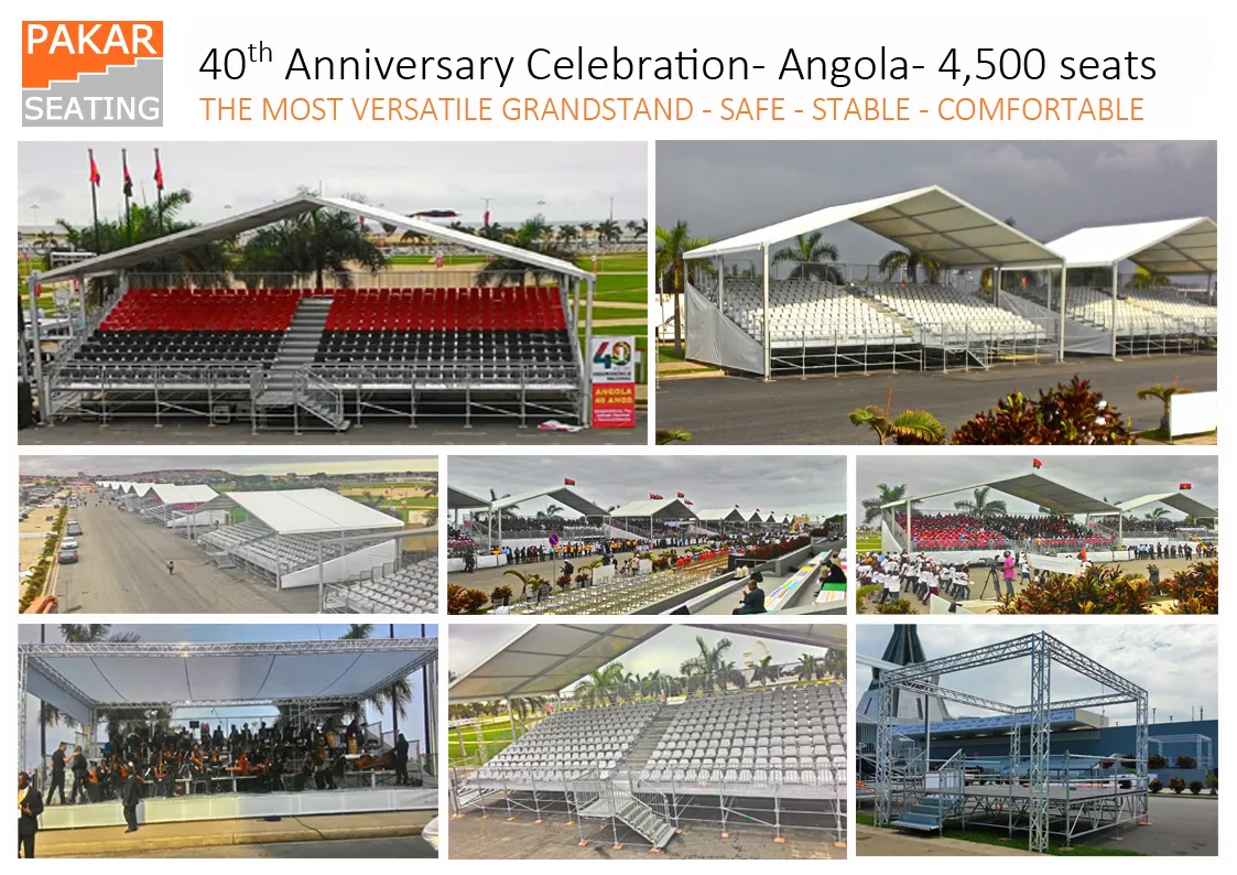 40th Anniversary Celebration - Angola - 4,500 seats