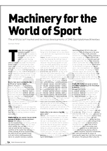 Machinery for the World of Sport