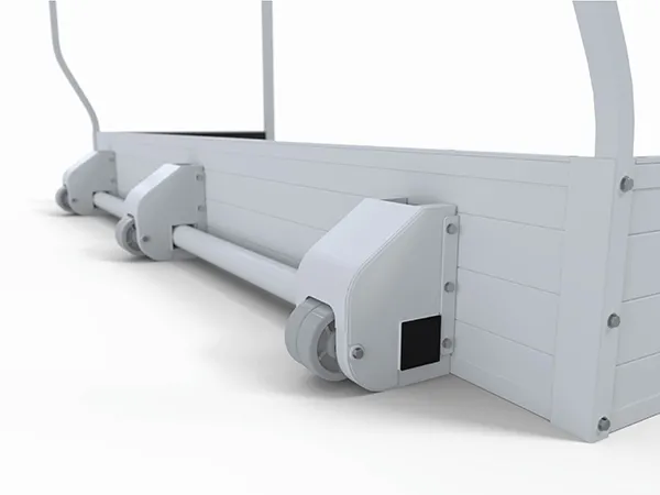 MOBILE WEIGHTED COMPETITION FIELD HOCKEY GOAL. CERTIFIED CLASS 1 FIH