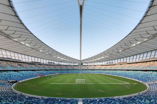 Moses Mabhida Stadium. Dubran