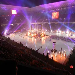Arena Lviv Stadium, Ukraine - event underway