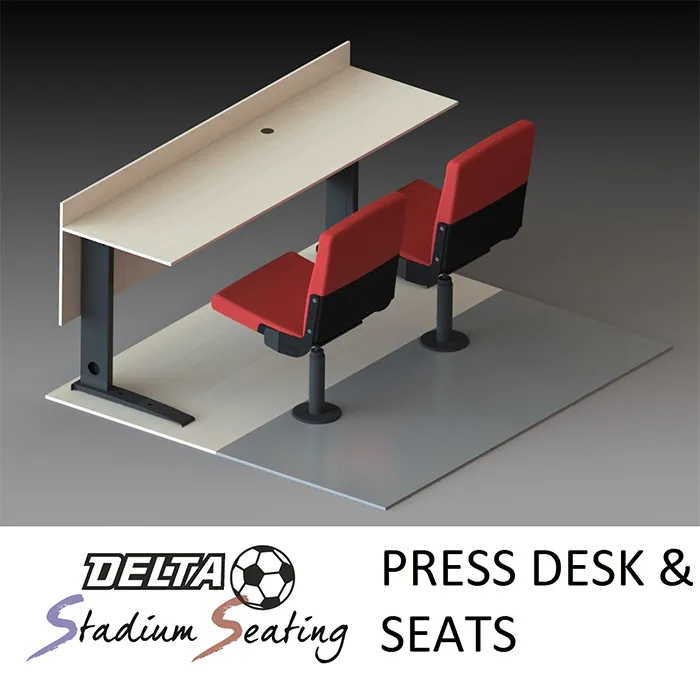 Press Desk & Seats